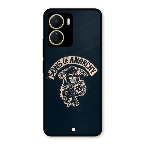 Sons Of Anarchy Metal Back Case for Vivo T2x