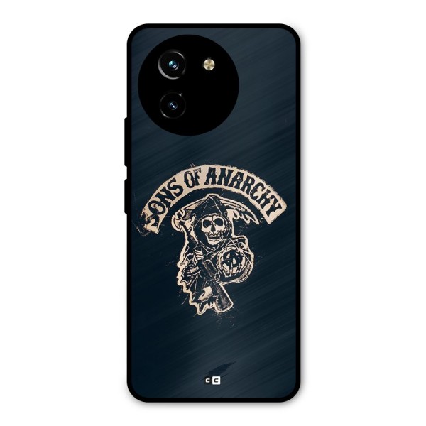 Sons Of Anarchy Metal Back Case for Vivo T3x