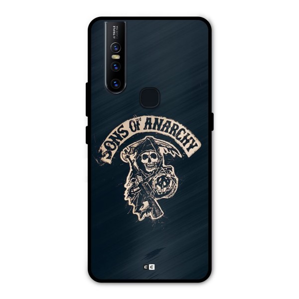 Sons Of Anarchy Metal Back Case for Vivo V15