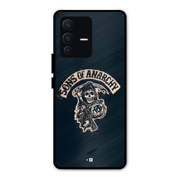 Sons Of Anarchy Metal Back Case for Vivo V23 Pro