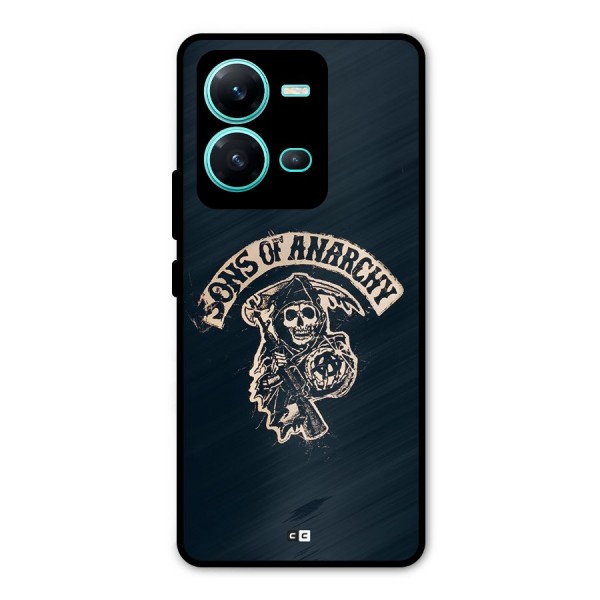 Sons Of Anarchy Metal Back Case for Vivo V25