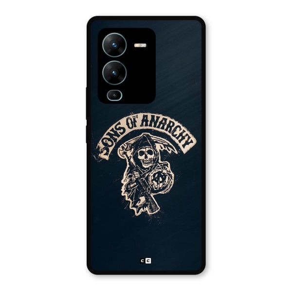 Sons Of Anarchy Metal Back Case for Vivo V25 Pro