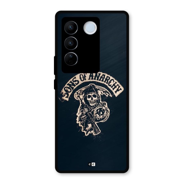 Sons Of Anarchy Metal Back Case for Vivo V27