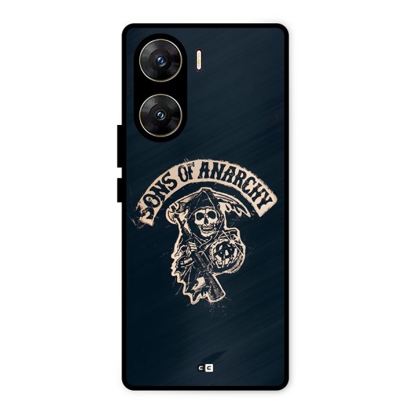 Sons Of Anarchy Metal Back Case for Vivo V29e