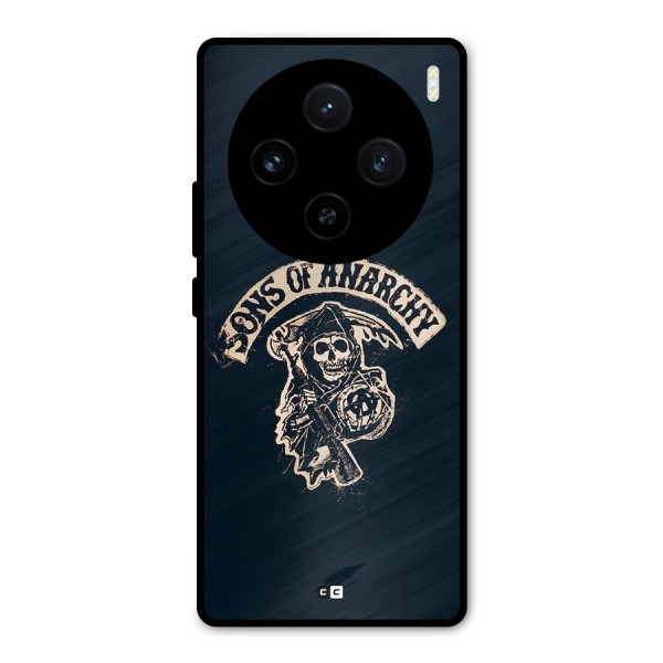 Sons Of Anarchy Metal Back Case for Vivo X100