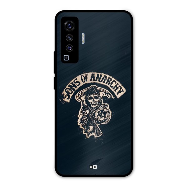 Sons Of Anarchy Metal Back Case for Vivo X50