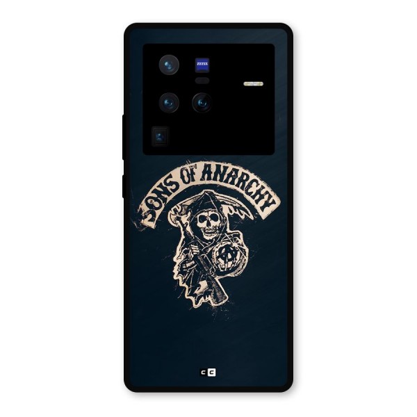 Sons Of Anarchy Metal Back Case for Vivo X80 Pro