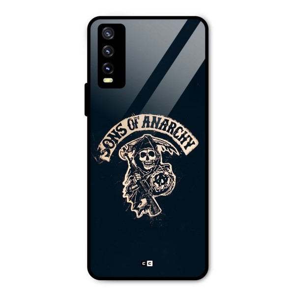 Sons Of Anarchy Metal Back Case for Vivo Y20 2021