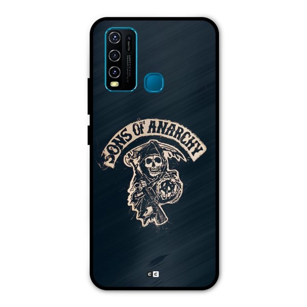 Sons Of Anarchy Metal Back Case for Vivo Y30