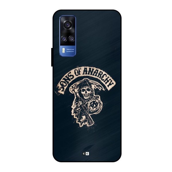 Sons Of Anarchy Metal Back Case for Vivo Y51