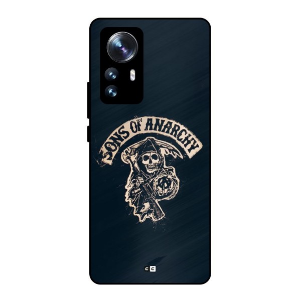 Sons Of Anarchy Metal Back Case for Xiaomi 12 Pro