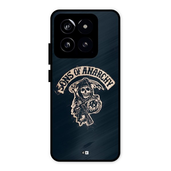 Sons Of Anarchy Metal Back Case for Xiaomi 14