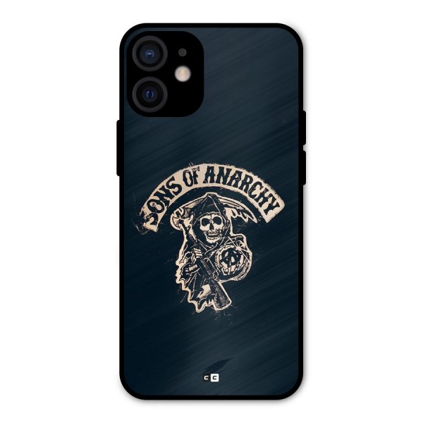 Sons Of Anarchy Metal Back Case for iPhone 12 Mini