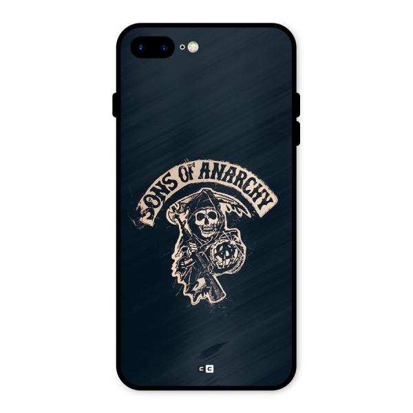 Sons Of Anarchy Metal Back Case for iPhone 8 Plus