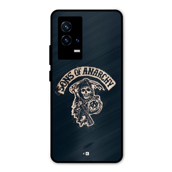 Sons Of Anarchy Metal Back Case for iQOO 9 5G