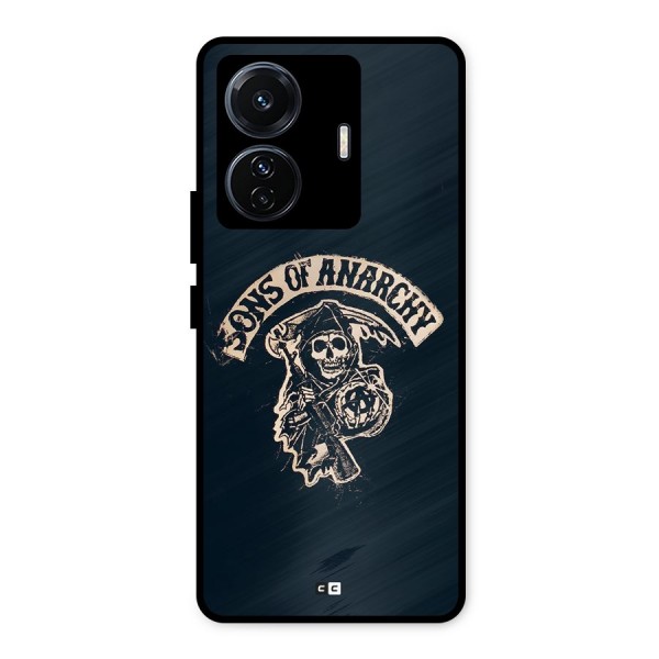 Sons Of Anarchy Metal Back Case for iQOO Z6