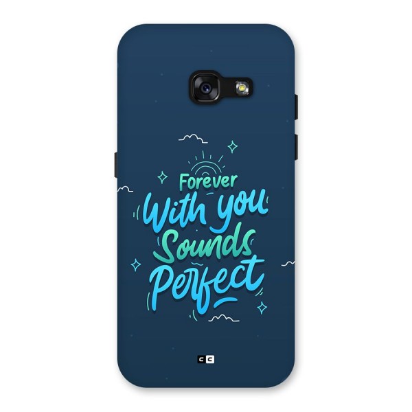 Sounds Perfect Back Case for Galaxy A3 (2017)