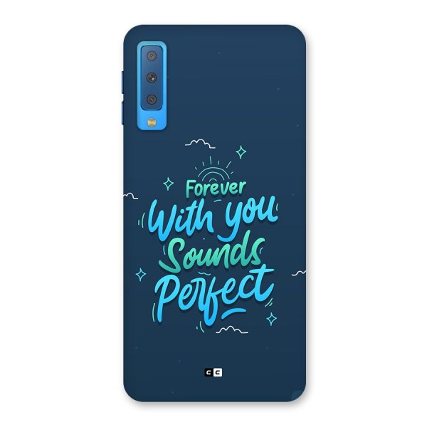 Sounds Perfect Back Case for Galaxy A7 (2018)