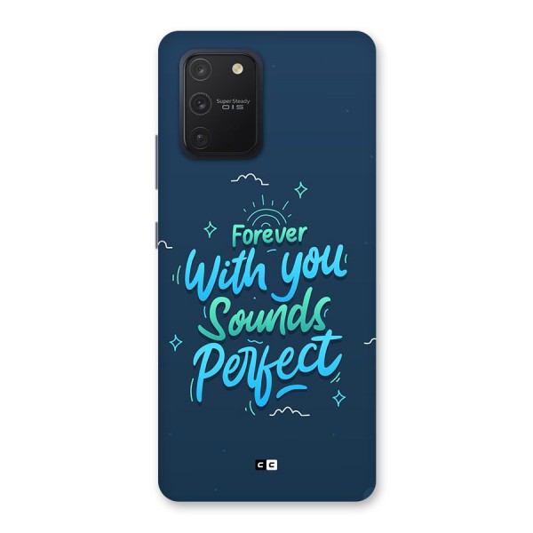 Sounds Perfect Back Case for Galaxy S10 Lite