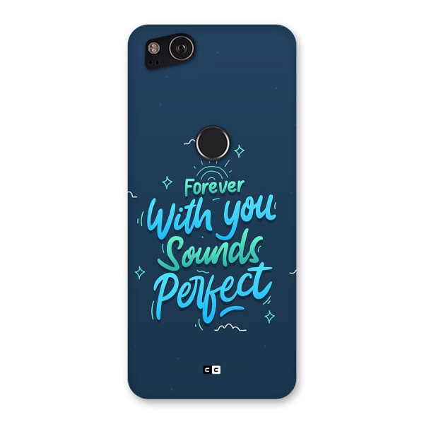 Sounds Perfect Back Case for Google Pixel 2