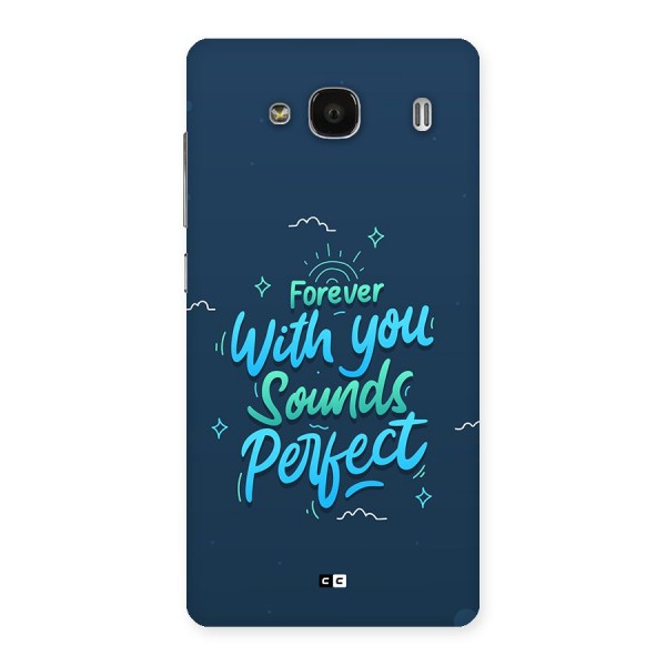 Sounds Perfect Back Case for Redmi 2s