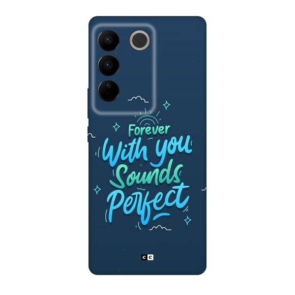 Sounds Perfect Back Case for Vivo V27