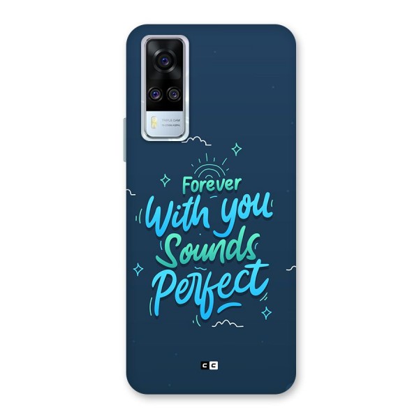 Sounds Perfect Back Case for Vivo Y51