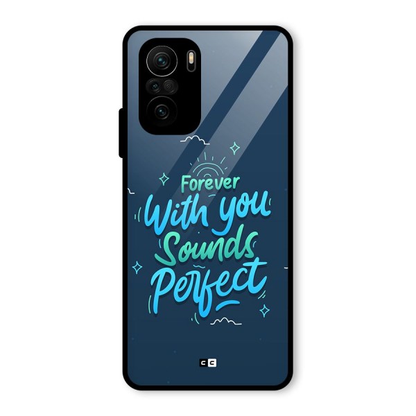 Sounds Perfect Glass Back Case for Mi 11x