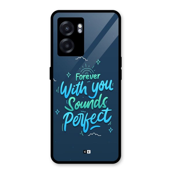 Sounds Perfect Glass Back Case for Oppo K10 (5G)