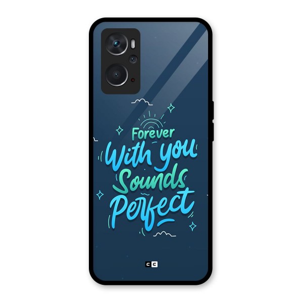 Sounds Perfect Glass Back Case for Oppo K10 4G