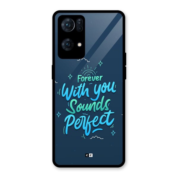 Sounds Perfect Glass Back Case for Oppo Reno7 Pro 5G