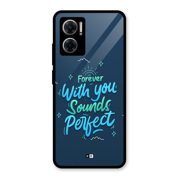 Sounds Perfect Glass Back Case for Redmi 11 Prime 5G