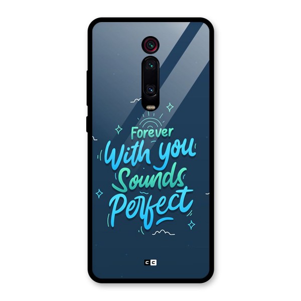 Sounds Perfect Glass Back Case for Redmi K20