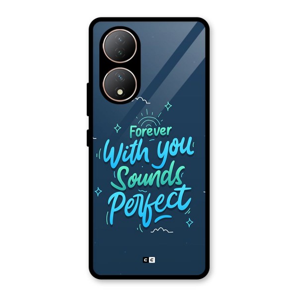 Sounds Perfect Glass Back Case for Vivo T2