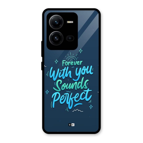 Sounds Perfect Glass Back Case for Vivo V25