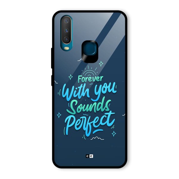 Sounds Perfect Glass Back Case for Vivo Y17