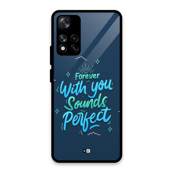 Sounds Perfect Glass Back Case for Xiaomi 11i 5G