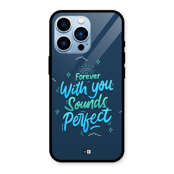 Sounds Perfect Glass Back Case for iPhone 13 Pro