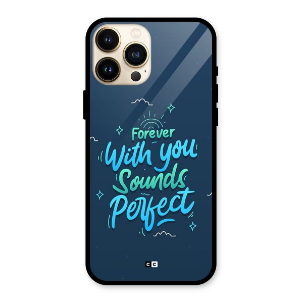 Sounds Perfect Glass Back Case for iPhone 13 Pro Max