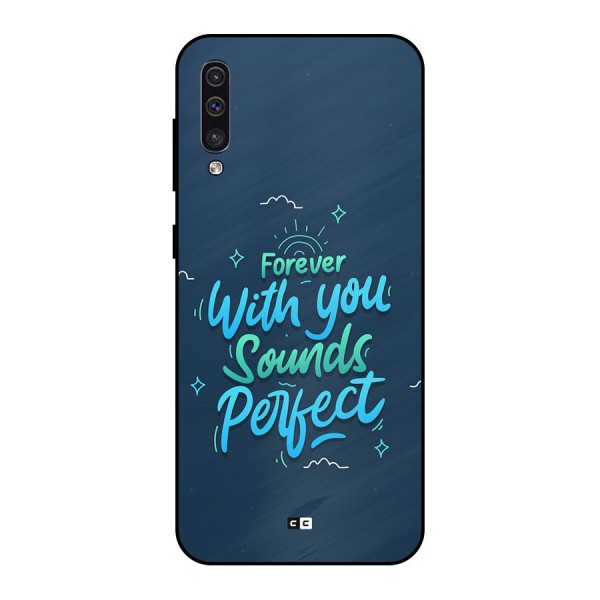 Sounds Perfect Metal Back Case for Galaxy A50