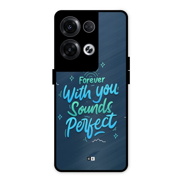 Sounds Perfect Metal Back Case for Oppo Reno8 Pro 5G