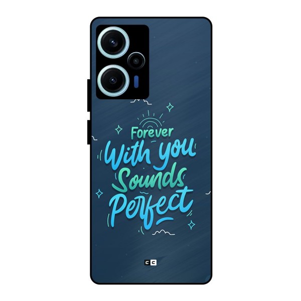 Sounds Perfect Metal Back Case for Poco F5