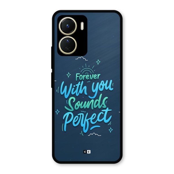 Sounds Perfect Metal Back Case for Vivo T2x