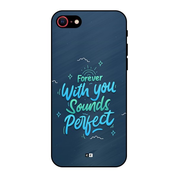 Sounds Perfect Metal Back Case for iPhone 8