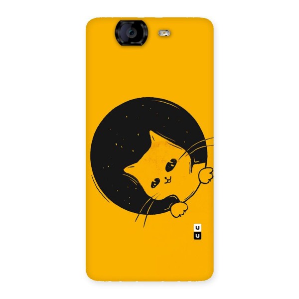 Space Cat Back Case for Canvas Knight A350