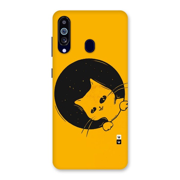 Space Cat Back Case for Galaxy A60