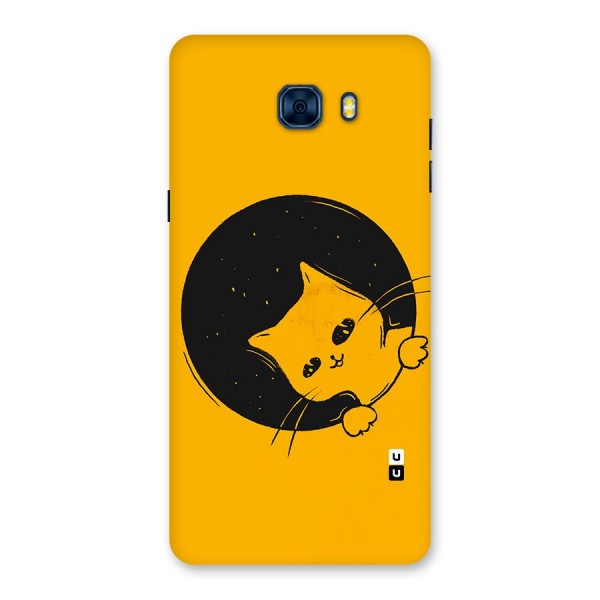 Space Cat Back Case for Galaxy C7 Pro