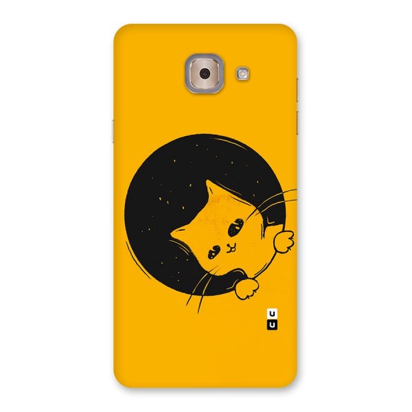 Space Cat Back Case for Galaxy J7 Max