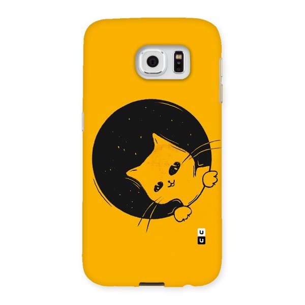 Space Cat Back Case for Galaxy S6