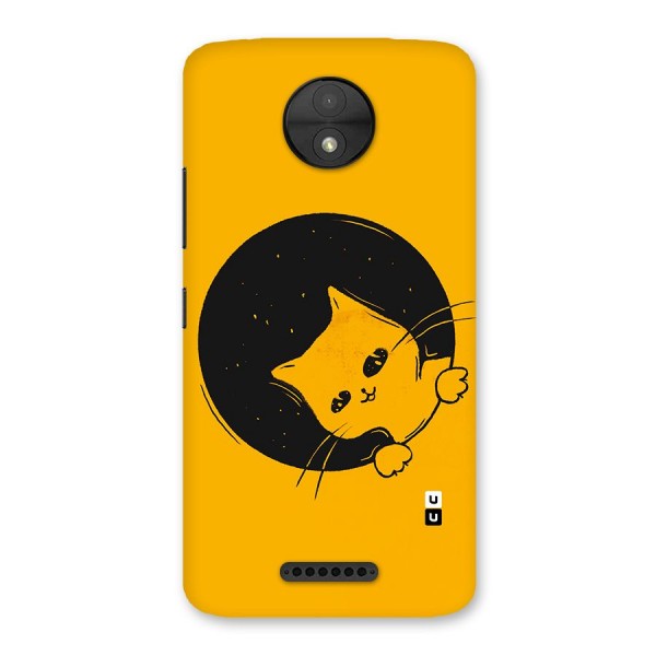 Space Cat Back Case for Moto C